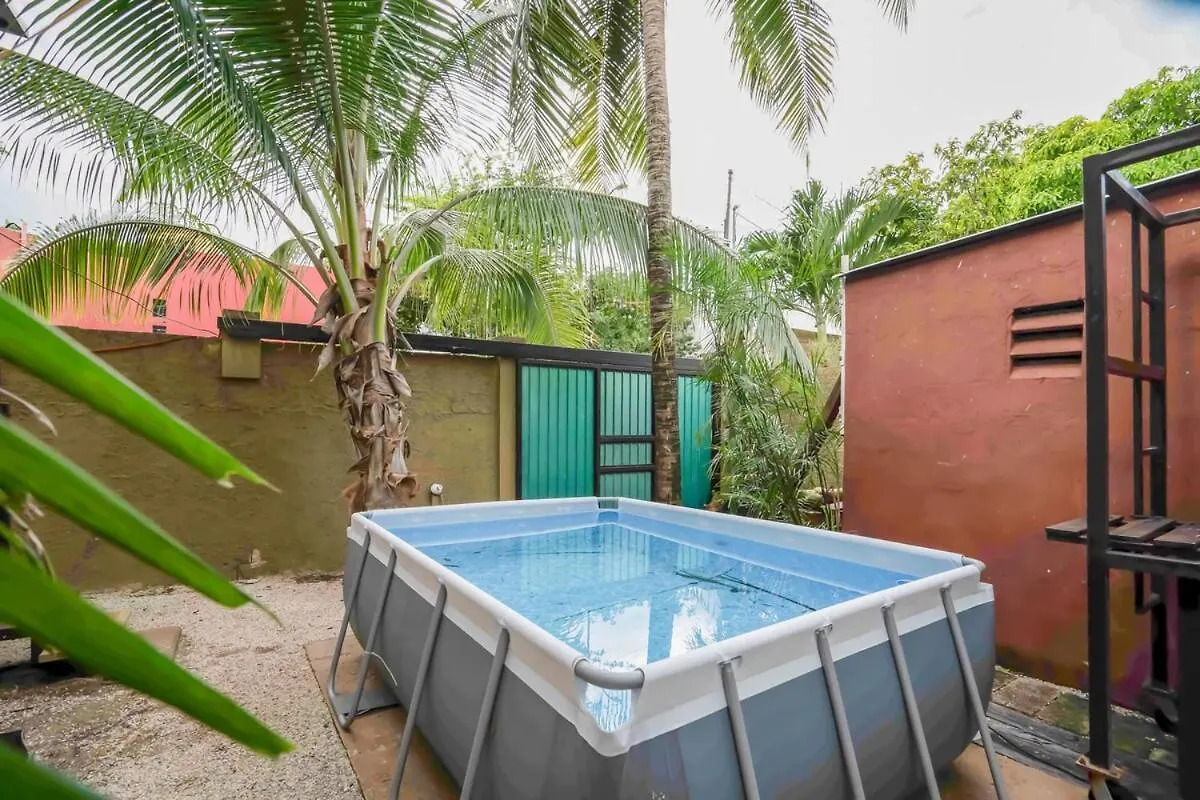 Cabana Urbana Familiar Con Piscina En פלאייה דל כרמן בית נופש